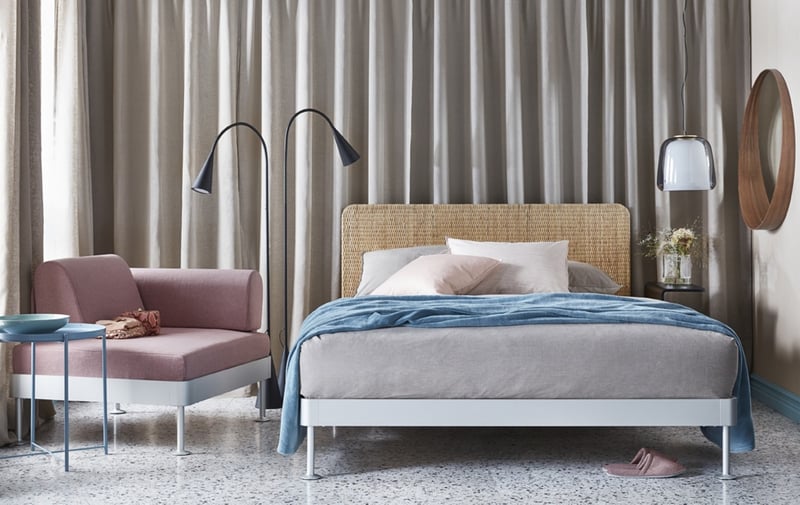 一絲不苟的睡房代表主人控制欲強(IKEA)