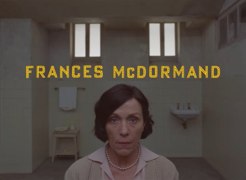 Frances McDormand。(《The French Dispatch》預告)
