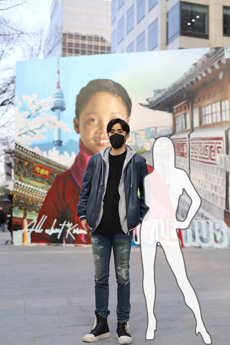  【韓國首爾街拍】與韓國模特兒歐巴拍攝街拍體驗 