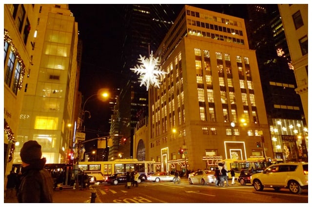 直擊紐約第五大道聖誕櫥窗秀 (名牌篇)