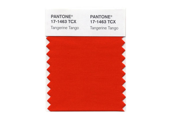 PANTONE公布2012年度代表色：Tangerine Tango