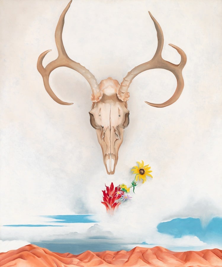Georgia O'Keeffe O'Keeffe 歐姬芙作品 歐姬芙 歐姬芙故事 歐姬芙金句 現代藝術之母 美國藝術家 女性藝術家 女藝術家 花卉藝術