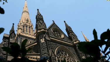 The man had been a choirboy at St Patrick's Cathedral.