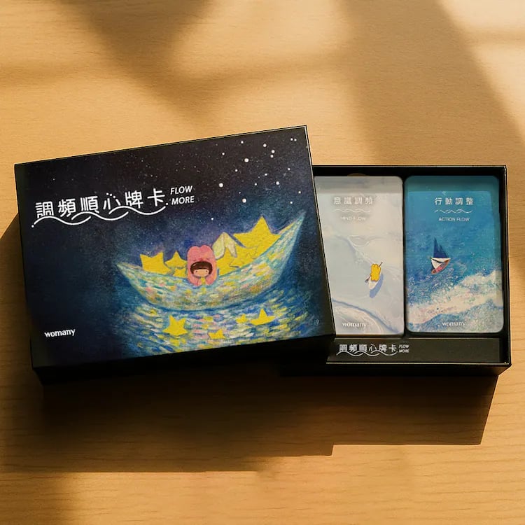 womany｜Flow More 調頻順心牌卡